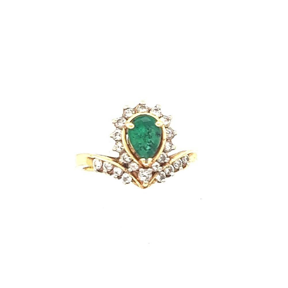 Emerald 14k Gold Ring